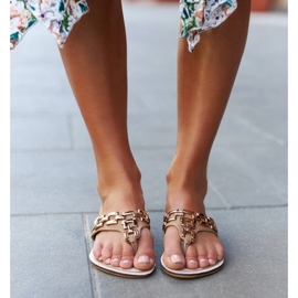 Chanclas elegantes marrones de Buttapietra marrón 1