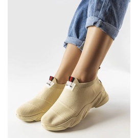 Zapatillas slip-on beige de Greco 1