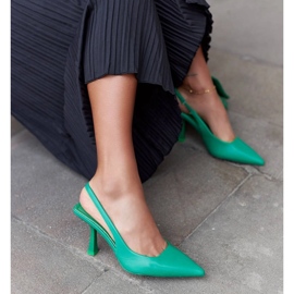 Zapatos de tacón verdes de Quirico 4