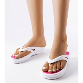 Chanclas Isla blanco claro 1