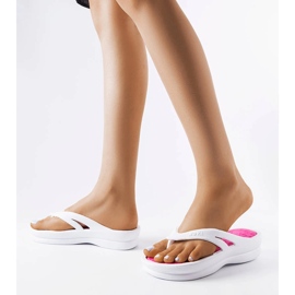Chanclas Isla blanco claro 2