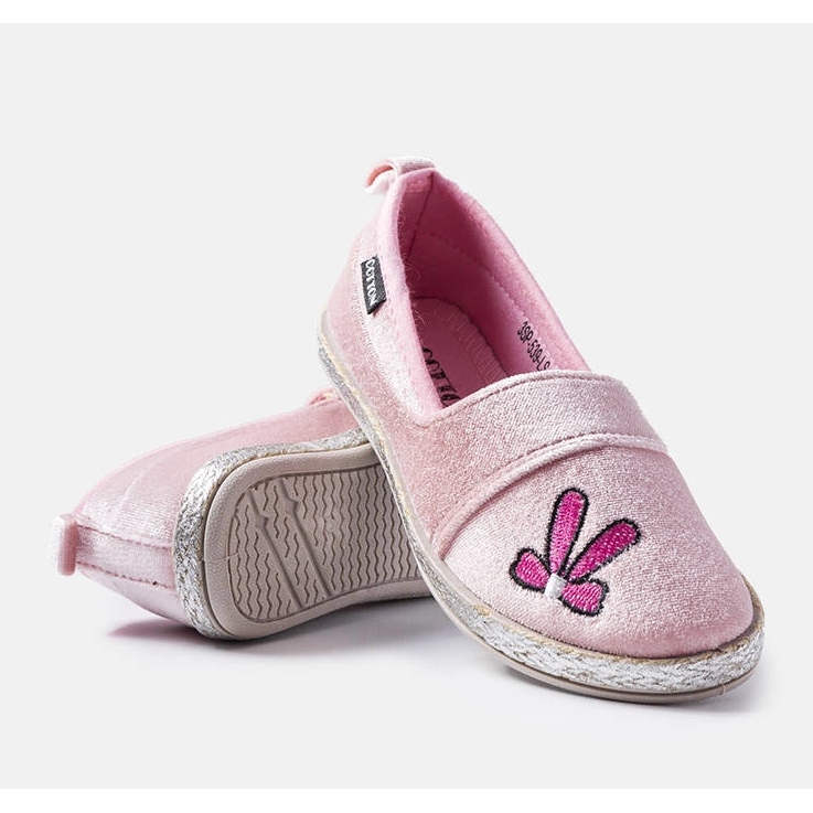 Bailarinas de terciopelo rosa de Patria 2