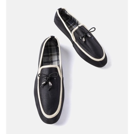 Mocasines negros de hombre Capon 2