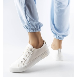 Big Star LL274162 zapatillas blancas sin cordones blanco 1