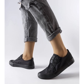Zapatillas slip-on negras de Big Star LL274161 negro 2