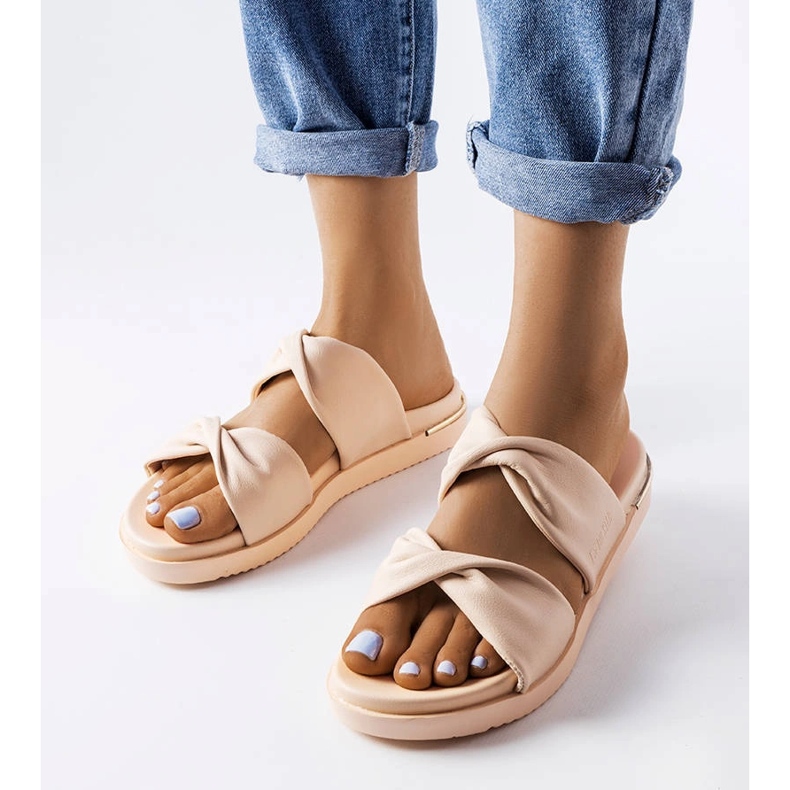 Pantuflas Big Star beige LL274A122 1