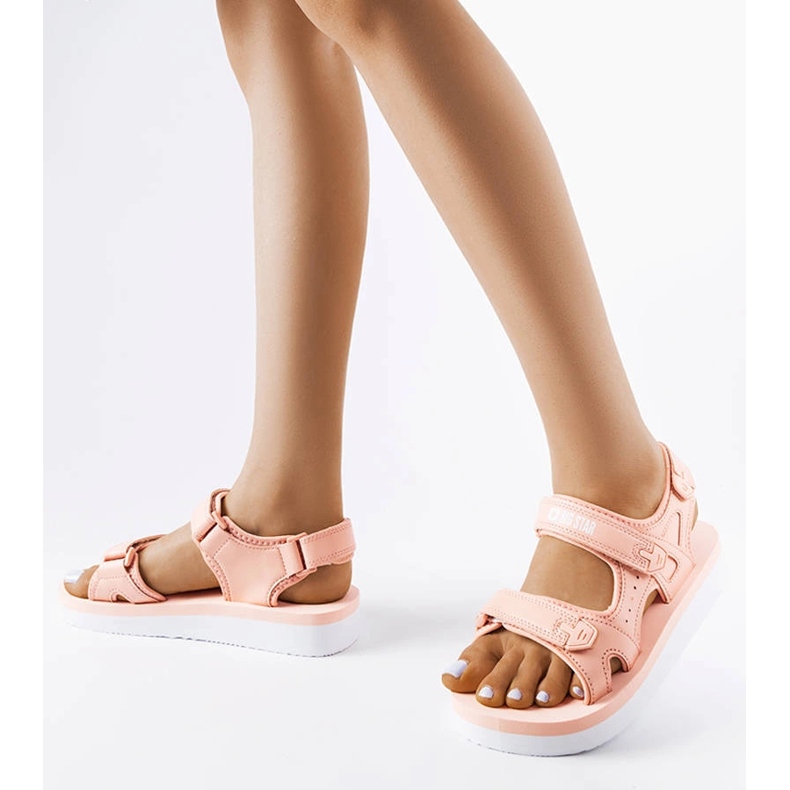 Sandalias Big Star espuma rosa LL274788 rosado 1