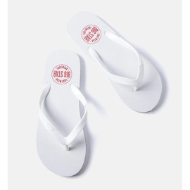 Chanclas blancas Big Star FF174613 blanco 1 Chanclas blancas Big Star FF174613 blanco 1
