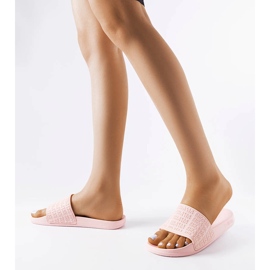 Pantuflas rosa Big Star LL274A151 rosado 2 Pantuflas rosa Big Star LL274A151 rosado 2