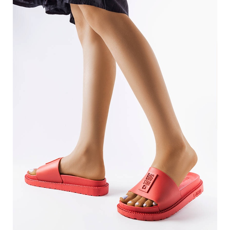 Pantuflas Big Star rojo LL274430 2 Pantuflas Big Star rojo LL274430 2