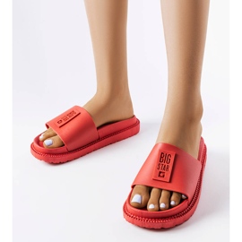 Pantuflas Big Star rojo LL274430 1
