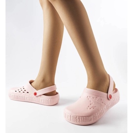 Pantuflas Big Star II275008 rosa rosado 2