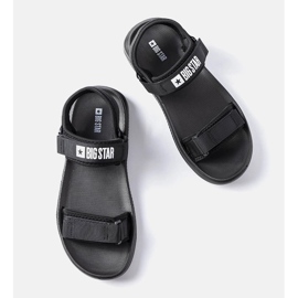 Sandalias deportivas negras Big Star HH174842 negro 2