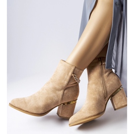 Botines beige de Hiney 2