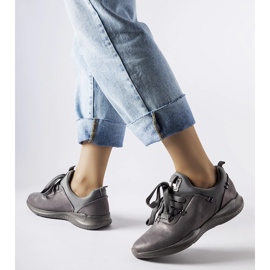 Zapatillas slip-on grises de Anatole 2