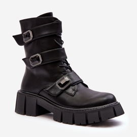 Botas Obrera Mujer Piel Negro S.Barski MR870-62 1