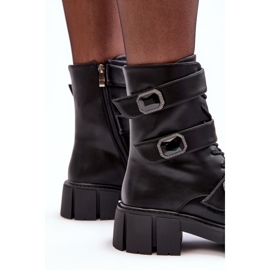 Botas Obrera Mujer Piel Negro S.Barski MR870-62 5