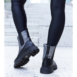 Botas de nieve Galvani con aislamiento gris 4