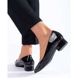 Goodin Bombas clásicas con tacones bajos. negro 3