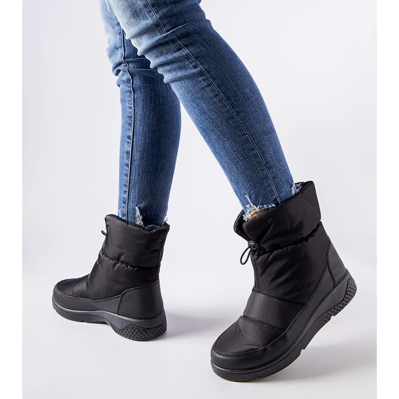 Negro tx5002 Botas de nieve negras 2 Negro tx5002 Botas de nieve negras 2