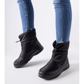 Negro tx5002 Botas de nieve negras 1