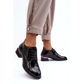 Vinceza Zapatos Mujer Charol Negro Banosa 3