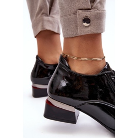 Vinceza Zapatos Mujer Charol Negro Banosa 5