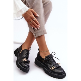 S.Barski Zapatos Mujer Piel D&amp;A MR870-80 Negro 1