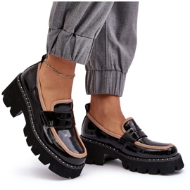 S.Barski Mocasines Mujer Piel D&amp;A MR870-32 Negro 12