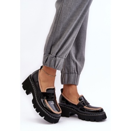 S.Barski Mocasines Mujer Piel D&amp;A MR870-32 Negro 5