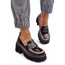 S.Barski Mocasines Mujer Piel D&amp;A MR870-32 Negro 8