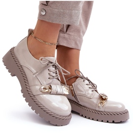 S.Barski Zapatos Charol Mujer D&amp;A MR870-81 Gris 10