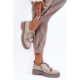 S.Barski Zapatos Charol Mujer D&amp;A MR870-81 Gris 5