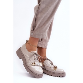 S.Barski Zapatos Charol Mujer D&amp;A MR870-81 Gris 3