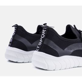 Zapatillas deportivas de hombre negras Larem negro 2
