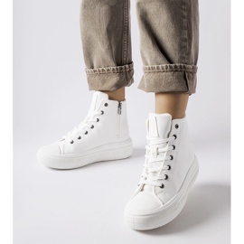 Zapatillas blancas con aislamiento Big Star MM274021 blanco 1