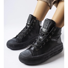 Zapatillas negras con aislamiento Big Star MM274023 negro 1