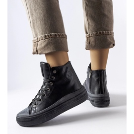 Zapatillas negras con aislamiento Big Star MM274023 negro 2