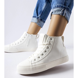 Zapatillas blancas con aislamiento Big Star MM274017 blanco 1
