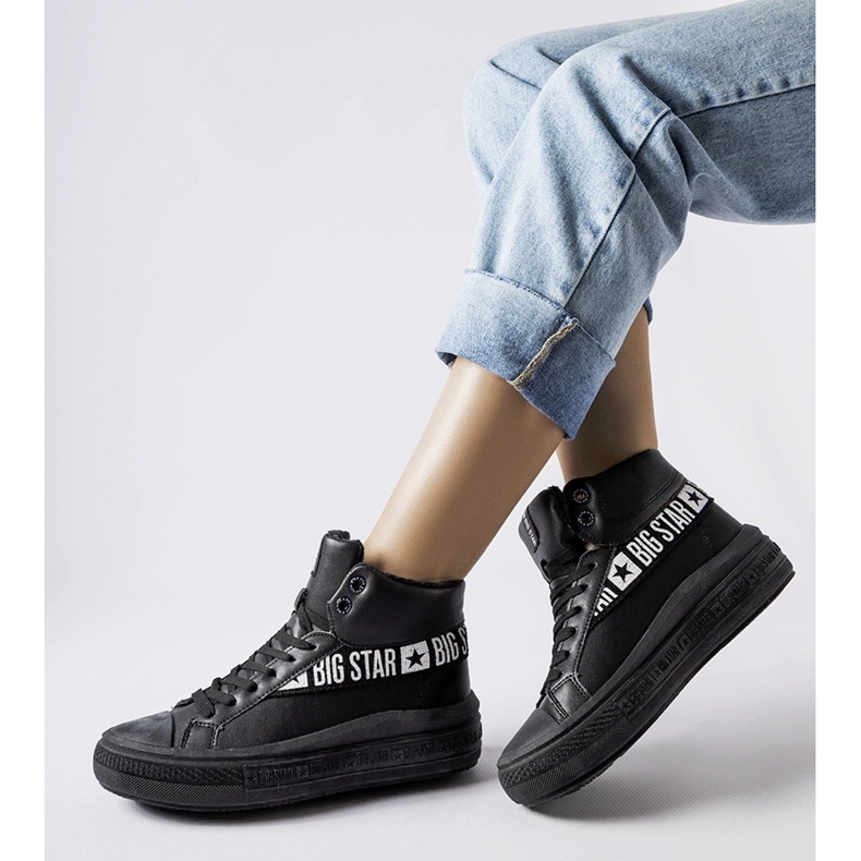 Zapatillas negras con aislamiento Big Star MM274010 negro 1