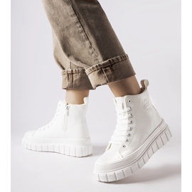 Zapatillas blancas con aislamiento Big Star MM274624 blanco 1