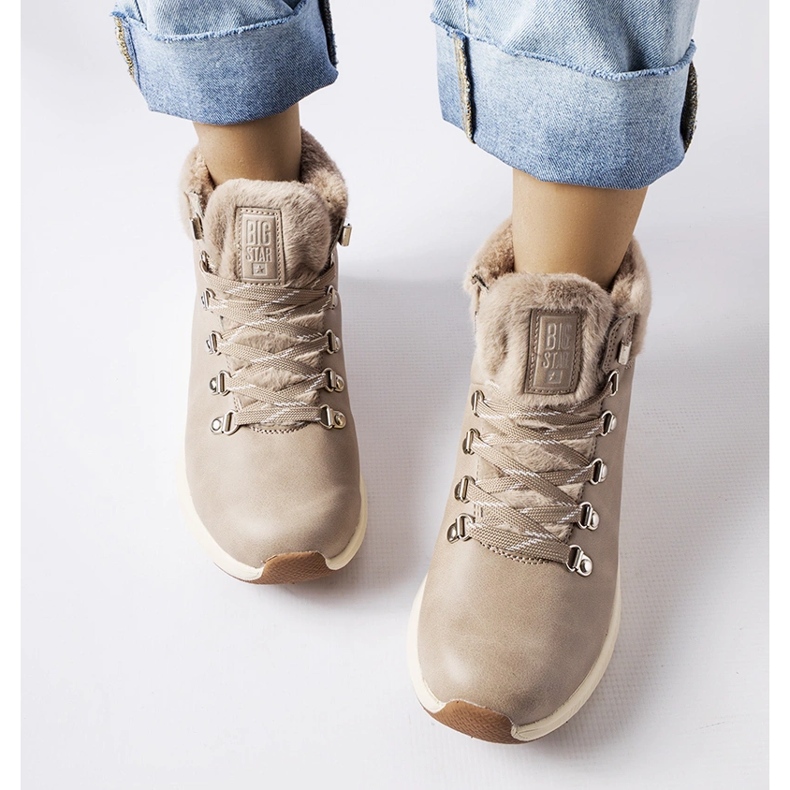 Botas aislantes beige Big Star MM274487 1