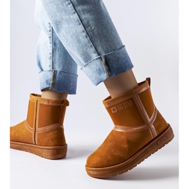 Botas de nieve Mukluki marrones Big Star KK274612 marrón 2