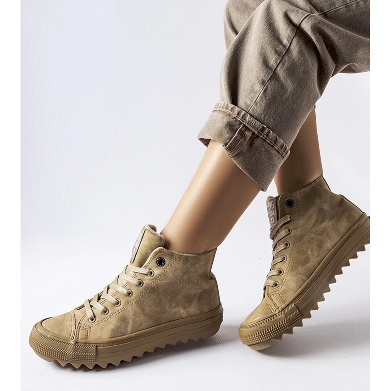 Zapatillas beige con aislamiento Big Star GG274071 1