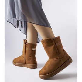 Botas de nieve marrones Big Star KK274616 marrón 1