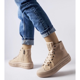 Deportivas beige con aislamiento Big Star MM274022 1 Deportivas beige con aislamiento Big Star MM274022 1