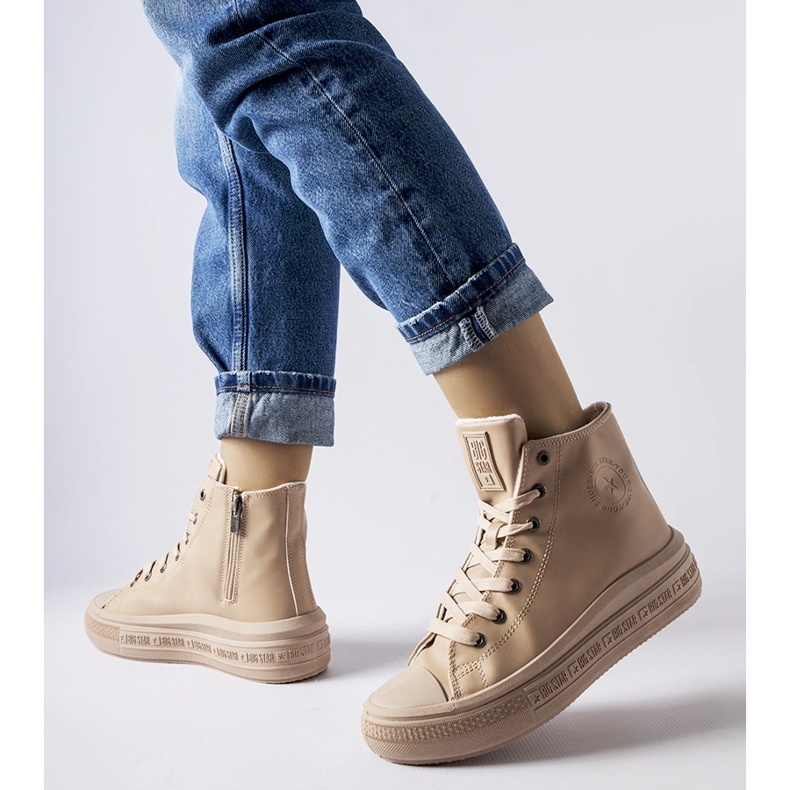 Deportivas beige con aislamiento Big Star MM274022 1