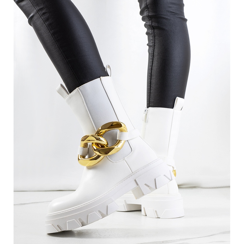 Botas Croydon blancas blanco 1 Botas Croydon blancas blanco 1