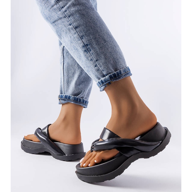 BM Sandalias de plataforma negras de Lachapelle negro 2