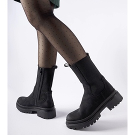 Botas altas Bernardo aislantes negras negro 2